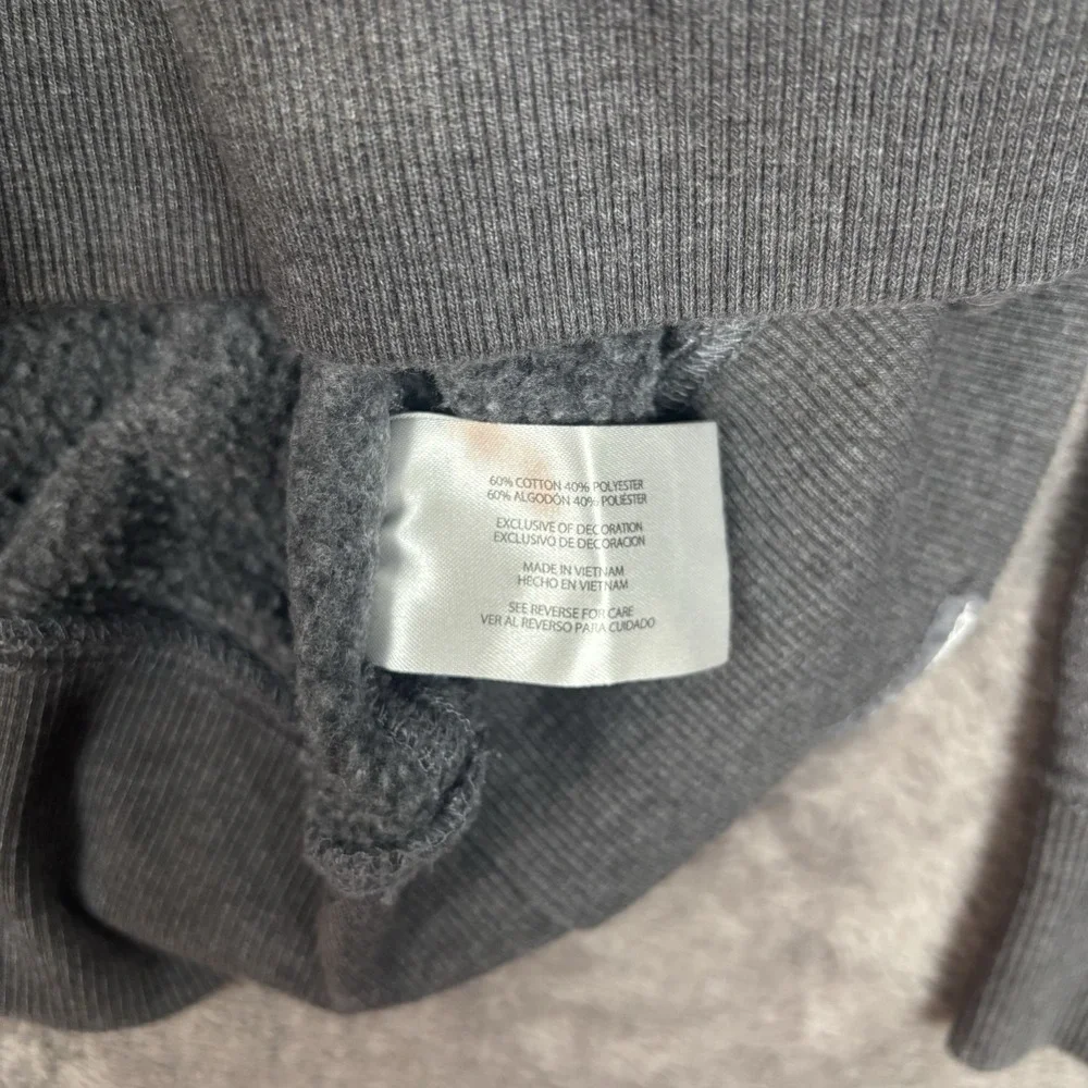 EDDIE BAUER Sweater Mens XL Outdoor Outfitter Cotton Pullover Jumper Gray HK VTG
